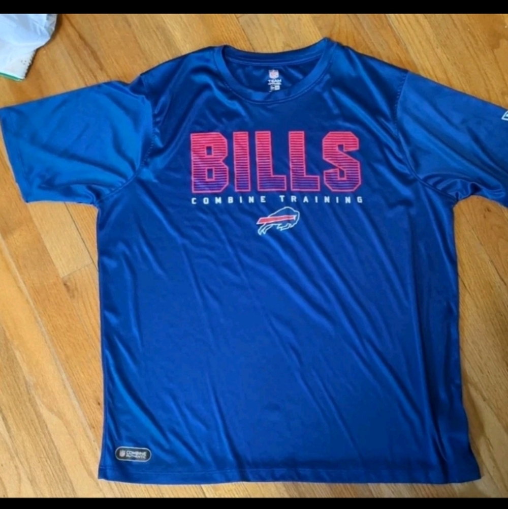 NFL Team Apparel Buffalo Bills Combine Training Athletic Shirt